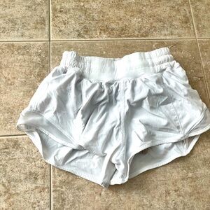 Women's White Athletic Shorts